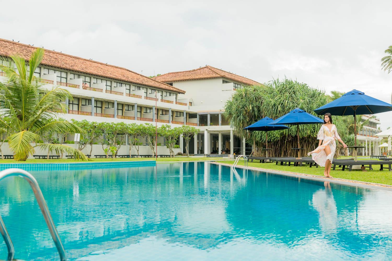 The Blue Water Hotel Wadduwa Exterior foto